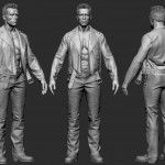 3D Character 3D model man 001
