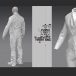 3D Character 3D model man 002